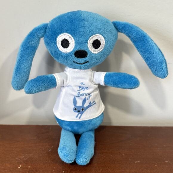Unbranded Other - The Blue Bunny Bookstore Plush Stuffed Animal Mascot Peter H Reynolds Dedham MA